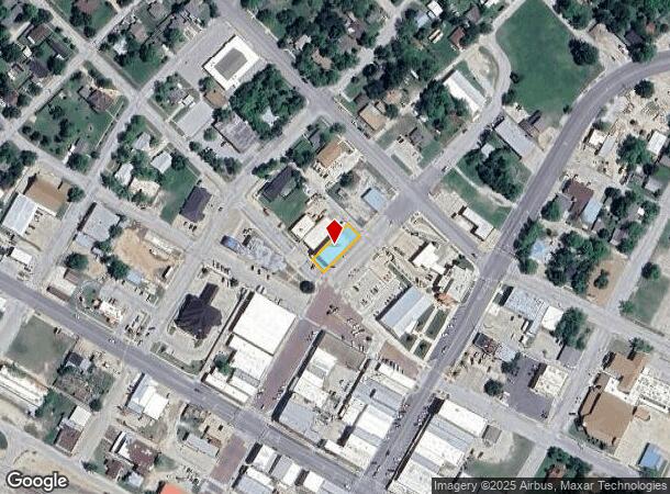 201 Walnut St, Bowie, TX Parcel Map