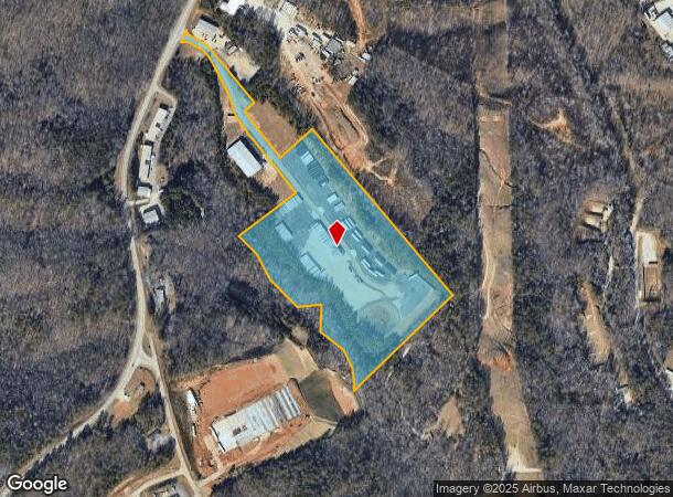  1623 Calvary Church Rd, Gainesville, GA Parcel Map
