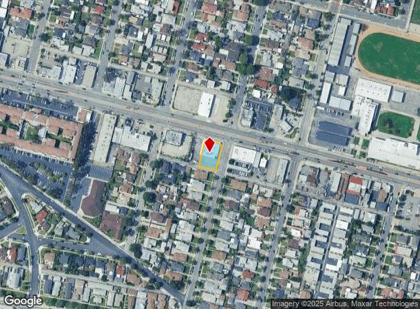 1801 W Whittier Blvd, Montebello, CA Parcel Map