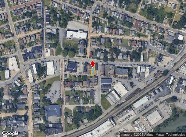 753 Chartiers Ave, Mc Kees Rocks, PA Parcel Map