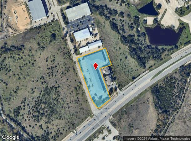  3621 E Whitestone Blvd, Cedar Park, TX Parcel Map