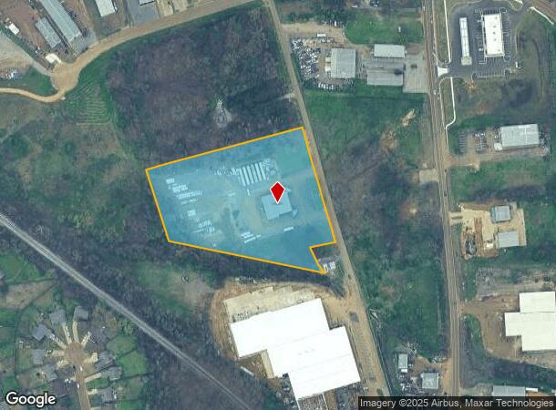  1585 Memphis St, Hernando, MS Parcel Map