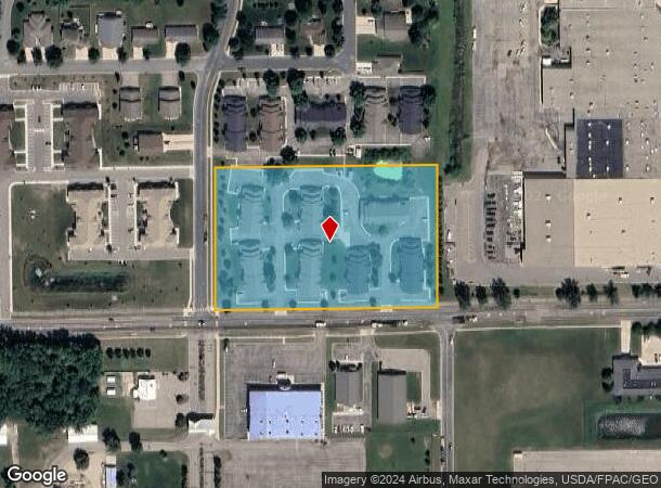  705 Century Ave Sw, Hutchinson, MN Parcel Map