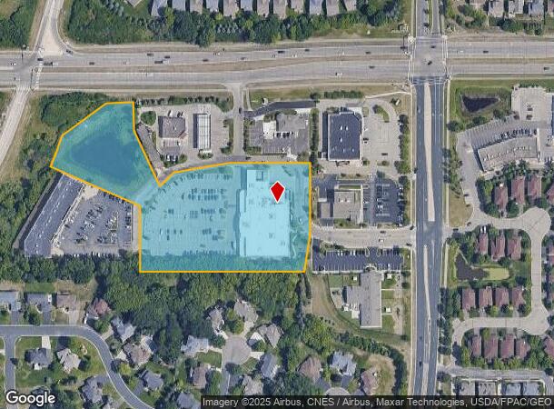 1646 Diffley Rd, Saint Paul, MN Parcel Map