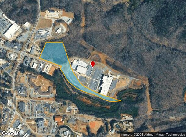 215 Pinetree Way, Dahlonega, GA Parcel Map