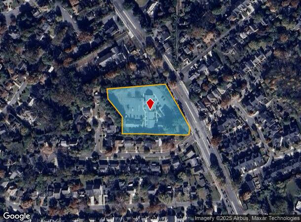  9200 Old Georgetown Rd, Bethesda, MD Parcel Map