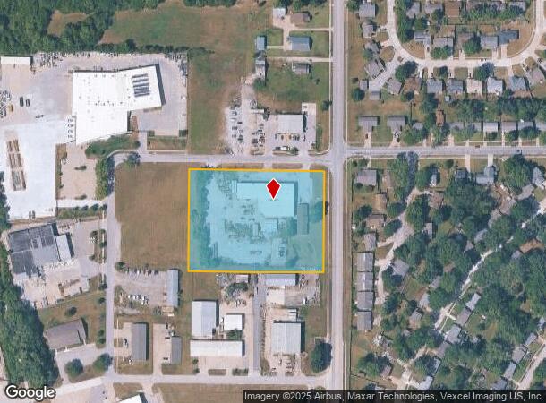  921 E 27Th St, Lawrence, KS Parcel Map