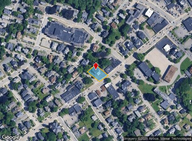  880 Main St, Worcester, MA Parcel Map