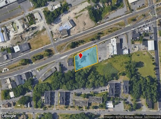  1816 Erie Blvd E, Syracuse, NY Parcel Map