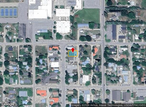  1036 Main St, Corvallis, MT Parcel Map