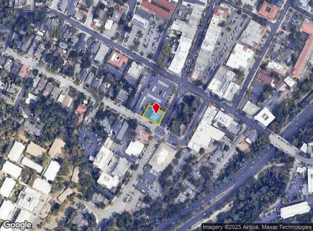  22 S Santa Cruz Ave, Los Gatos, CA Parcel Map