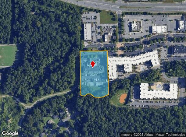  1325 Creekshire Way, Winston Salem, NC Parcel Map