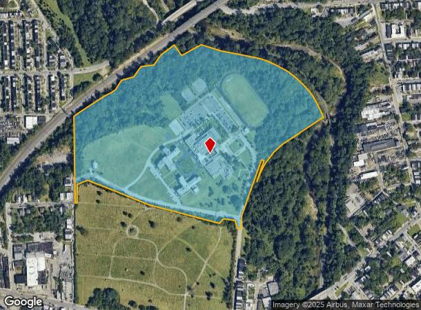  200 Font Hill Ave, Baltimore, MD Parcel Map