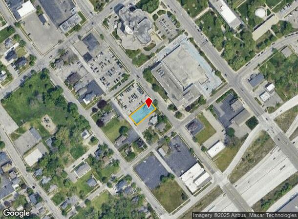 1114 Beach St, Flint, MI Parcel Map