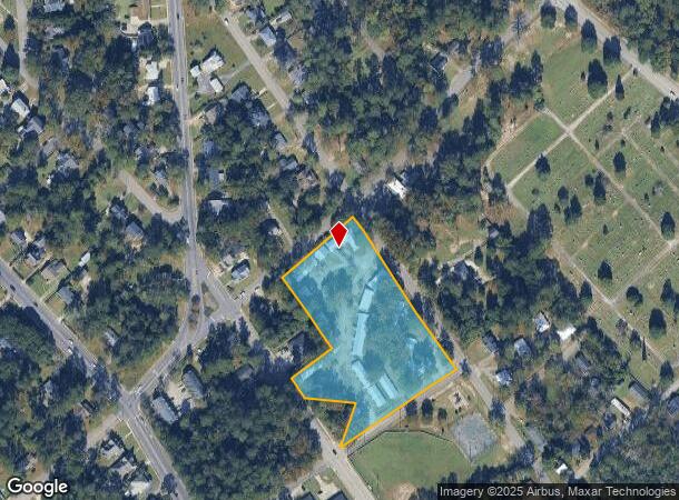  101 Malibu Dr, Orangeburg, SC Parcel Map