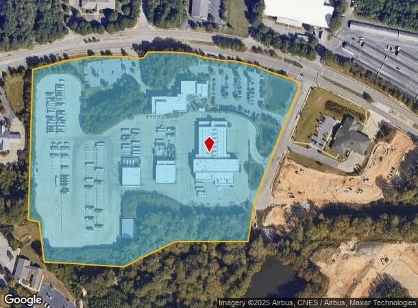  4104 Poole Rd, Raleigh, NC Parcel Map