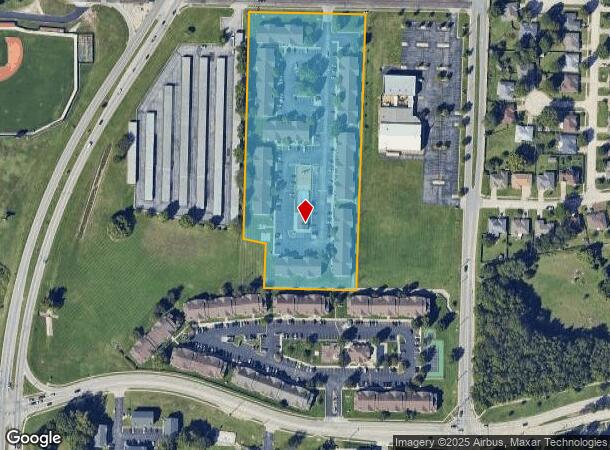 1710 W Erie St, Springfield, MO Parcel Map