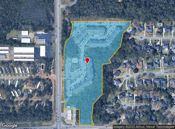 1313 Schillinger Rd S, Mobile, AL Parcel Map