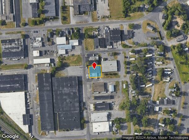  209 Wavel St, Syracuse, NY Parcel Map