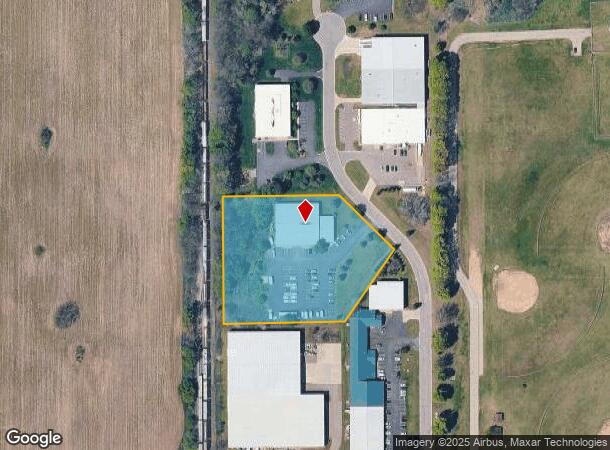 821 Wakefield, Plainwell, MI Parcel Map