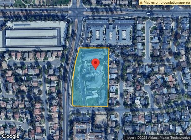  3460 R St, Merced, CA Parcel Map