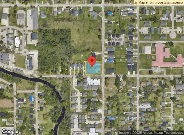  2422 Creole St, Lake Charles, LA Parcel Map