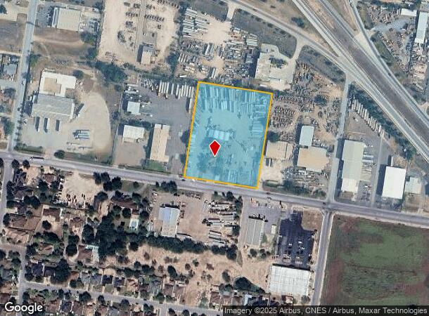 1313 E Ramon Ayala Dr, Hidalgo, TX Parcel Map
