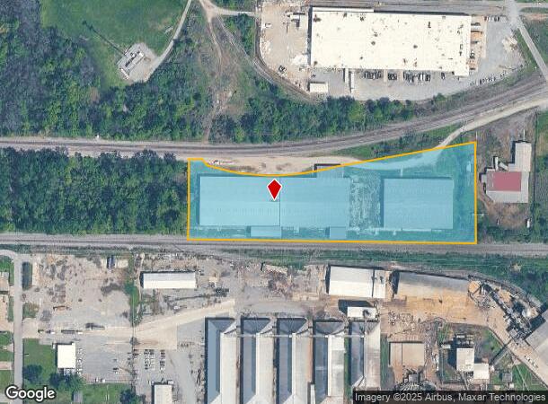 S Byrd St, Pine Bluff, AR Parcel Map