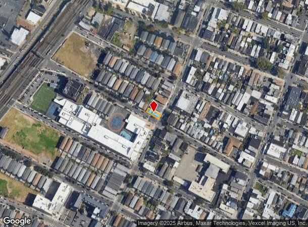 185 Mcwhorter St, Newark, NJ Parcel Map