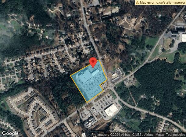  113 E Standing Springs Rd, Simpsonville, SC Parcel Map