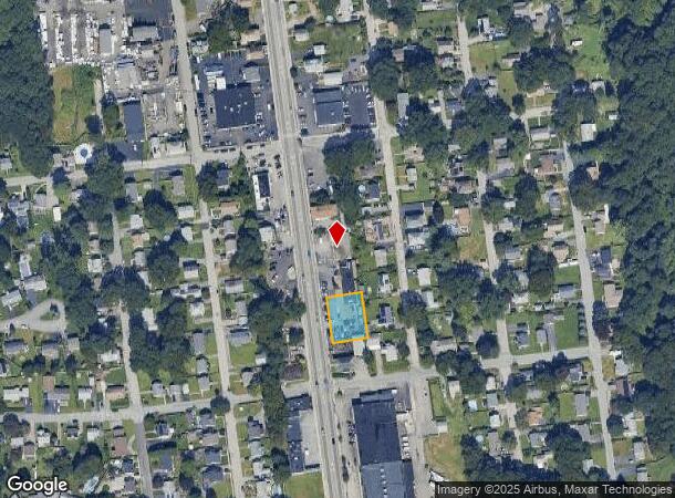  1828 Elmwood Ave, Warwick, RI Parcel Map