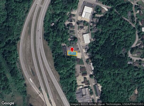  487 Richland Ave, Athens, OH Parcel Map