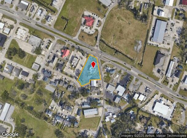 1033 W Tunnel Blvd, Houma, LA Parcel Map