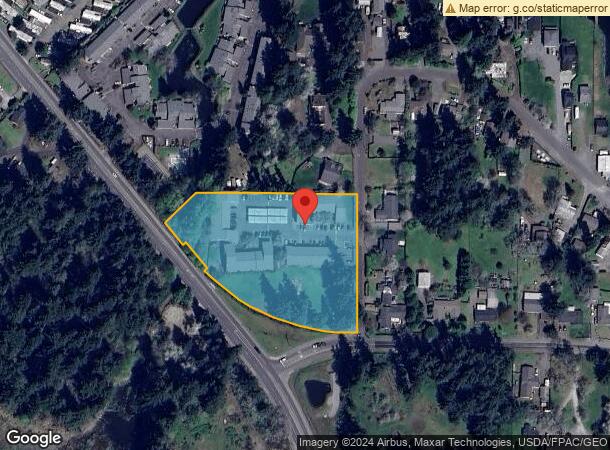  17302 10Th Ave S, Spanaway, WA Parcel Map