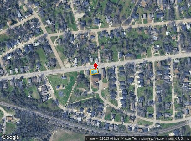  516 Wyatt St, Waxahachie, TX Parcel Map