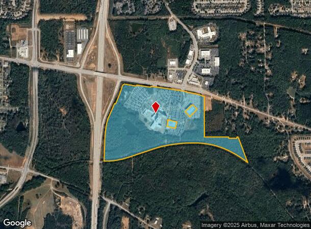  745 Poplar Rd, Newnan, GA Parcel Map