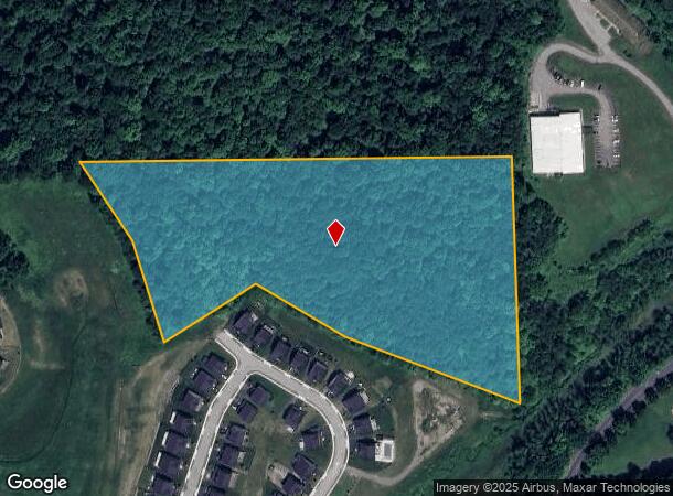 N Of Gudekunst Rd, Zelienople, PA Parcel Map