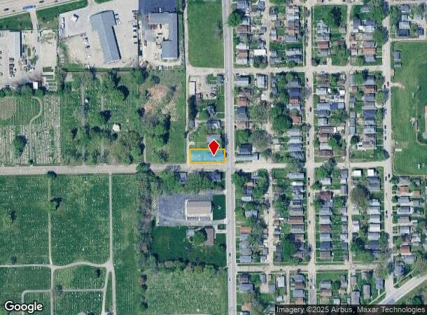 2280 S Meridian St, Indianapolis, IN Parcel Map