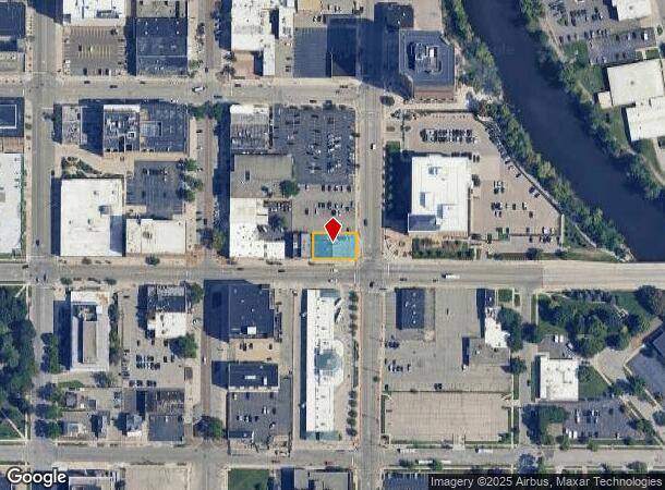  125 E Kalamazoo St, Lansing, MI Parcel Map