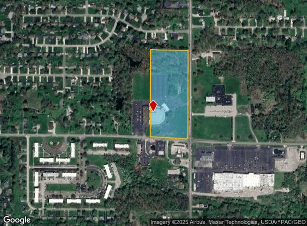  3000 S Raccoon Rd, Youngstown, OH Parcel Map