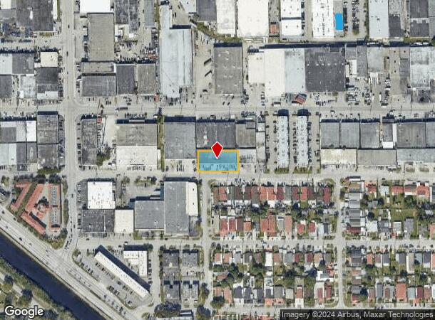  695-699 W 17Th St, Hialeah, FL Parcel Map