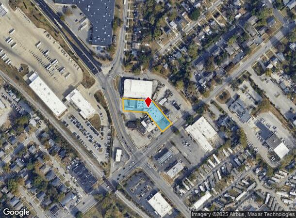  851 N Broadway, Lexington, KY Parcel Map