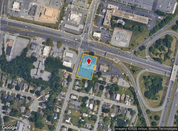  998 W Patrick St, Frederick, MD Parcel Map