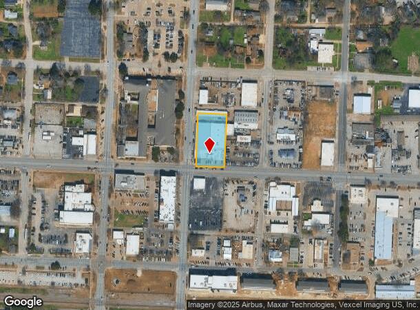 201 E Division St, Arlington, TX Parcel Map