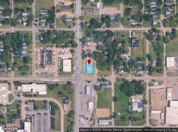  1634 Sw Topeka Blvd, Topeka, KS Parcel Map