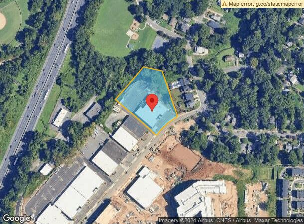  2218 Toomey Ave, Charlotte, NC Parcel Map