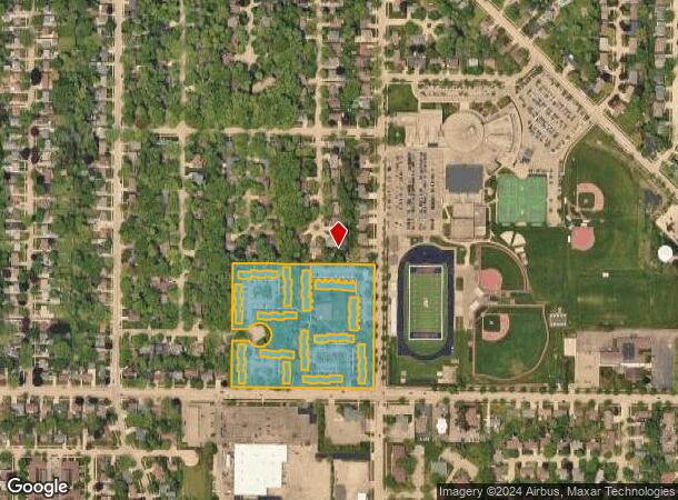  1833 S Schaefer St, Appleton, WI Parcel Map