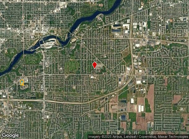  2143 S Memorial Dr, Appleton, WI Parcel Map