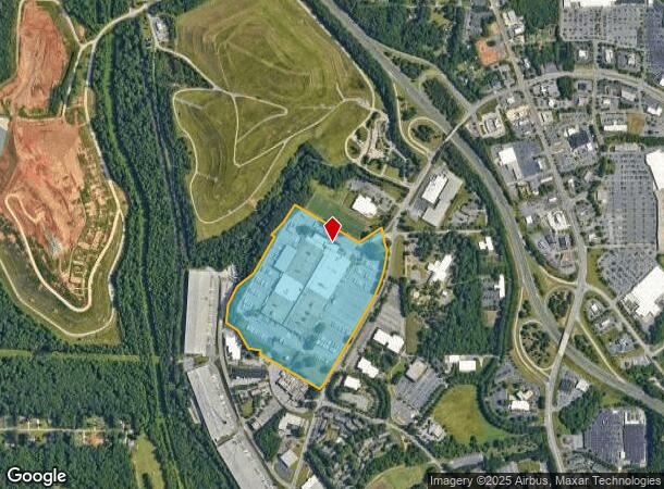 401 W Hanes Mill Rd, Winston Salem, NC Parcel Map