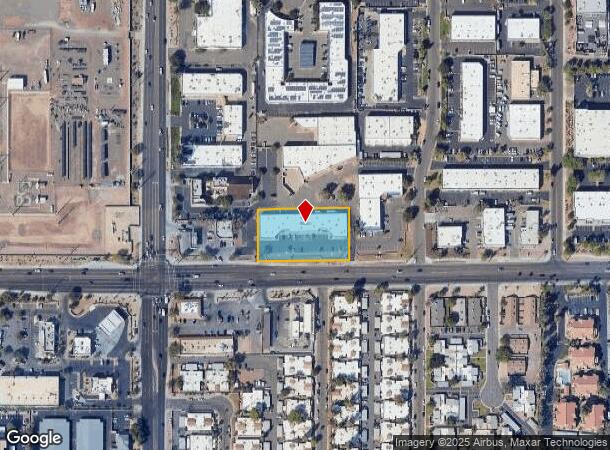  1828 E University Dr, Tempe, AZ Parcel Map